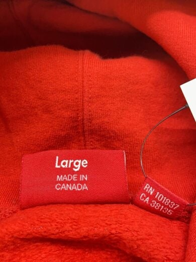 商品画像：LEIGH BOWERY HOODED SWEATSHIRT/L/コットン/RED// 4