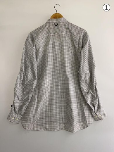 商品画像：TECH REGULAR COLLAR SHIRT L/S GRAPH PLAID/M/コットン/WHT/チェック// 2