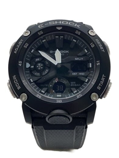 商品画像：G-SHOCK/クォーツ腕時計/アナログ/BLK/BLK/GA-2000// 1