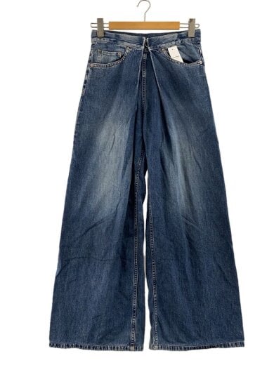 商品画像：WASHED DENIM WIDE PANTS/ストレートパンツ/8/デニム/BLU/JLSW-16// 1