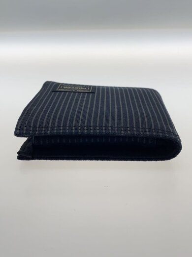 商品画像：2つ折り財布/--/BLK/ストライプ/メンズ/650-08615 4