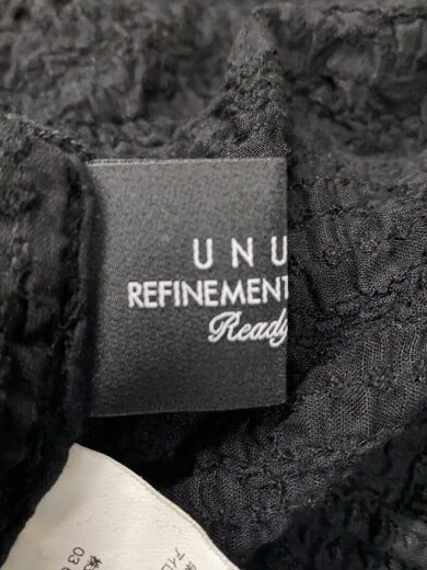 商品画像：Short Sleeve lace shirts/4/コットン/BLK/無地/US2419// 3