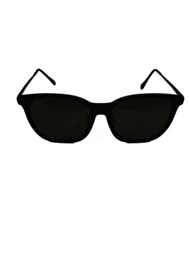 画像：Ray-Banサングラス/ウェリントン/プラスチック/BLK/GRN/メンズ/RB4333D1