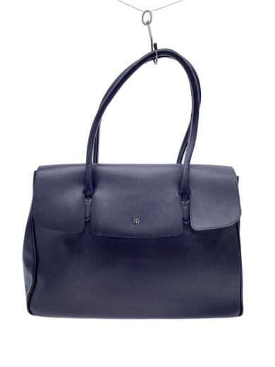商品画像：BLUE SINCERE/トートバッグ/レザー/NVY 1