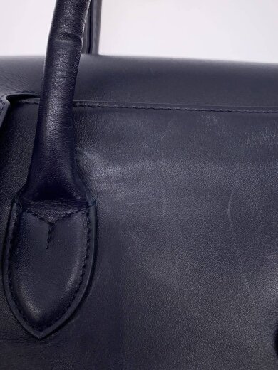 商品画像：BLUE SINCERE/トートバッグ/レザー/NVY 8