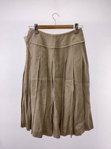 商品画像：ロングスカート/L/リネン/BEG/無地// 2