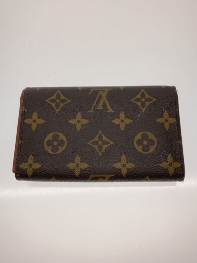 商品画像：ポルト・モネ・ジップ_モノグラム・キャンバス/PVC/BRW/モノグラム/レディース// 2