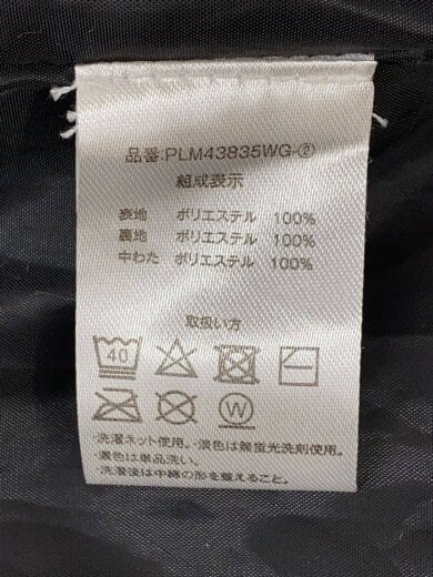 商品画像：ジャケット/L/ポリエステル/BLK 4