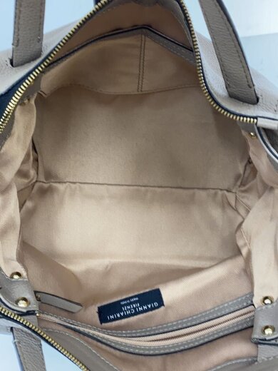 商品画像：トートバッグ/レザー/BEG/無地 6