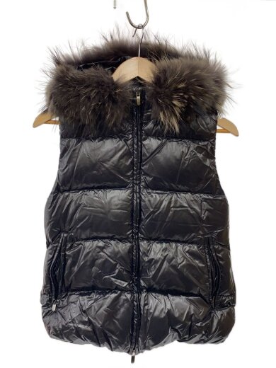 商品画像：Goccia/ダウンベスト/40/ナイロン/BLK/無地/D.032.02.MFG-1035R 1