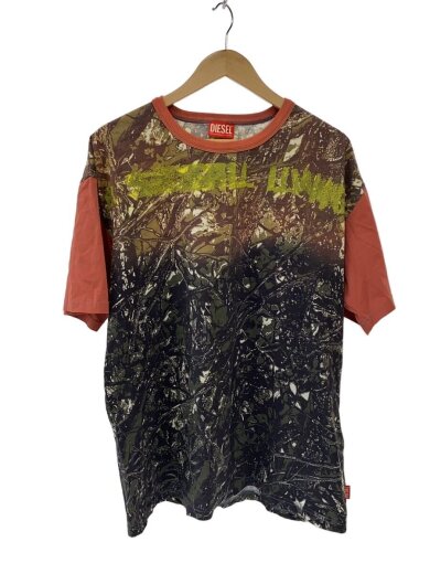 商品画像：Tシャツ/L/コットン/マルチカラー/総柄 1