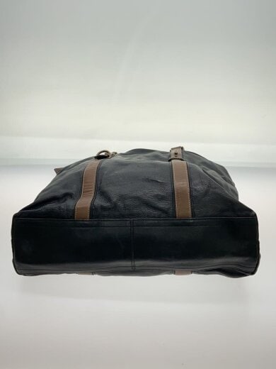 商品画像：トートバッグ/レザー/BLK/無地/F70191 4
