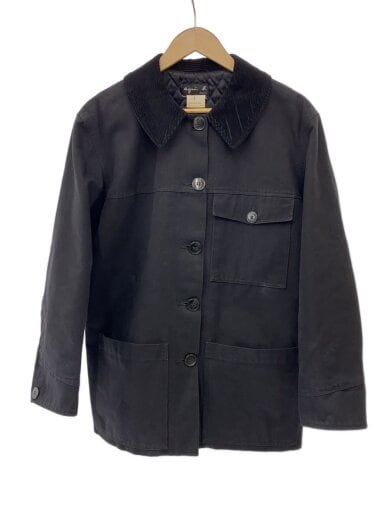 商品画像：ジャケット/1/コットン/BLK/無地 1