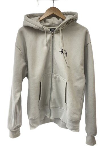 商品画像：ジップパーカー/M/コットン/GRY/無地/1975000 1