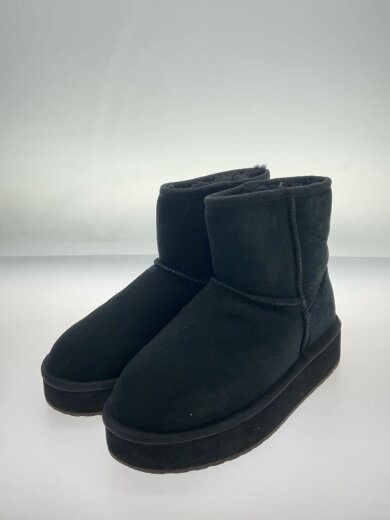 商品画像：STINGER MINI PLATFORM/ブーツ/24cm/BLK/スウェード/W11226 2