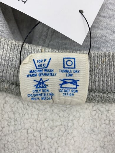 商品画像：スウェット/L/コットン/GRY 4