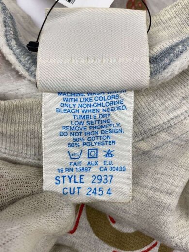 商品画像：Long Gone/スウェット/M/コットン/GRY// 4