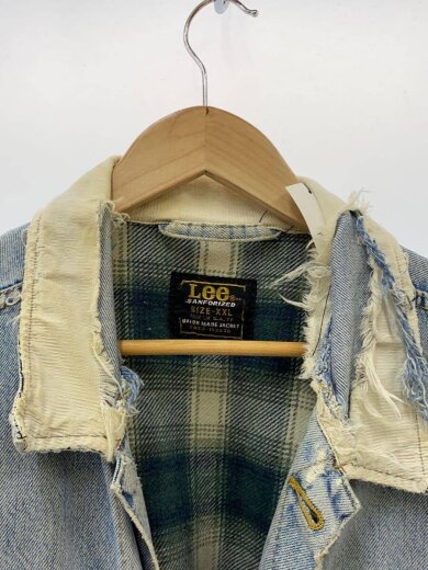 商品画像：Gジャン/XXL/デニム/IDG/無地/ブランケット/RIDERS 3