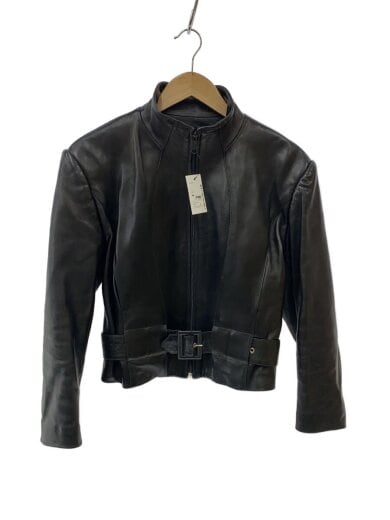 商品画像：JEAN CLAUDE JITROIS/レザージャケット・ブルゾン/--/レザー/BLK/無地 1