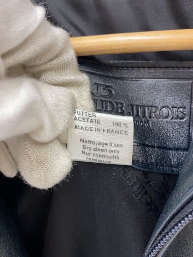 商品画像：JEAN CLAUDE JITROIS/レザージャケット・ブルゾン/--/レザー/BLK/無地 5