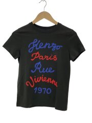 Tシャツ/XS/コットン/BLK/プリント/FD62TS0684SO