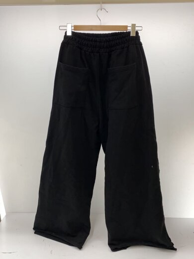 商品画像：Sagging Double Sweatpants /ボトム/2/コットン/BLK/ブラック/無地 2