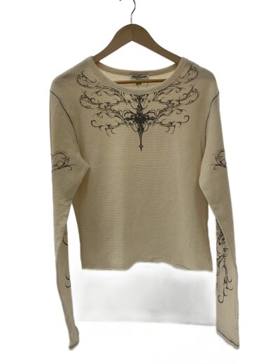 画像：JADED LONDONサーマルカットソー/S/コットン/CRM1