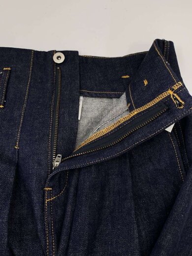 商品画像：ワイドパンツ/0/デニム/IDG/無地/CYJ-P002 3