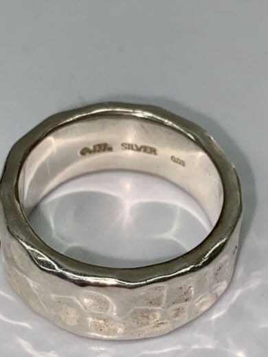 商品画像：ダイヤ後光留め/リング/SILVER/17号/SLV/レディース/0.03ct 3