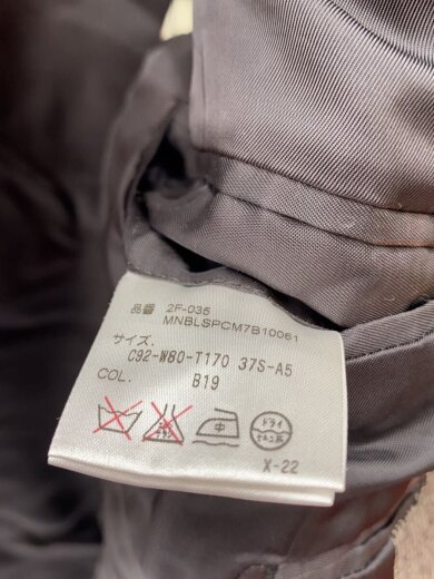 商品画像：テーラードジャケット/--/ウール/BRW/チェック/MNBLSPCM7B10061// 4