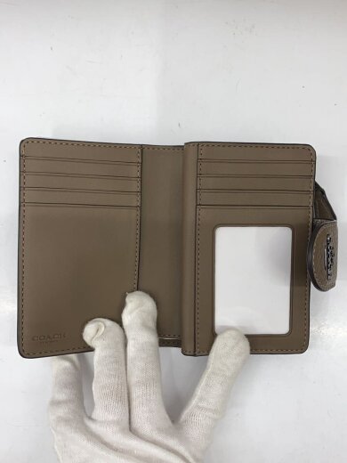 商品画像：2つ折り財布/レザー/BRW/レディース/CBO41 4