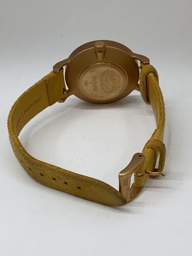 商品画像：クォーツ腕時計/アナログ/レザー/GLD/GLD// 4