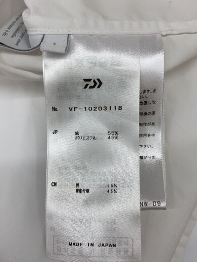 商品画像：D-VEC/ダブルスリーブシャツ/長袖ブラウス/1/コットン/WHT/無地/VF-10203118 5