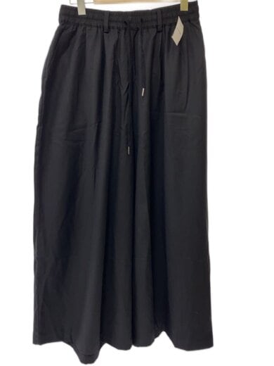 商品画像：26SS/T/R hakama pants/スラックスパンツ/3/N26-007-BLK 1