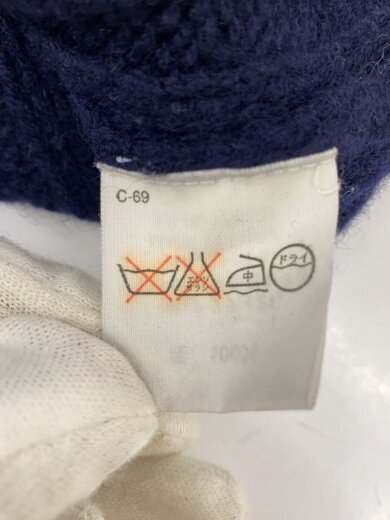 商品画像：ニット・セーター(厚手)/L/ウール/NVY/無地/KR-RL-YA0324 5