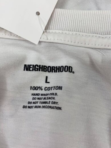 商品画像：Tシャツ/L/コットン/WHT/無地 3
