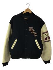 ジャケット/L/ウール/BLK/ウール切替