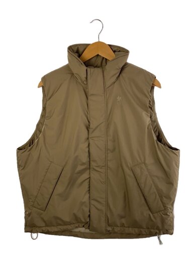 商品画像：ダウンベスト/S/ポリエステル/BEG/GL22703PB 1