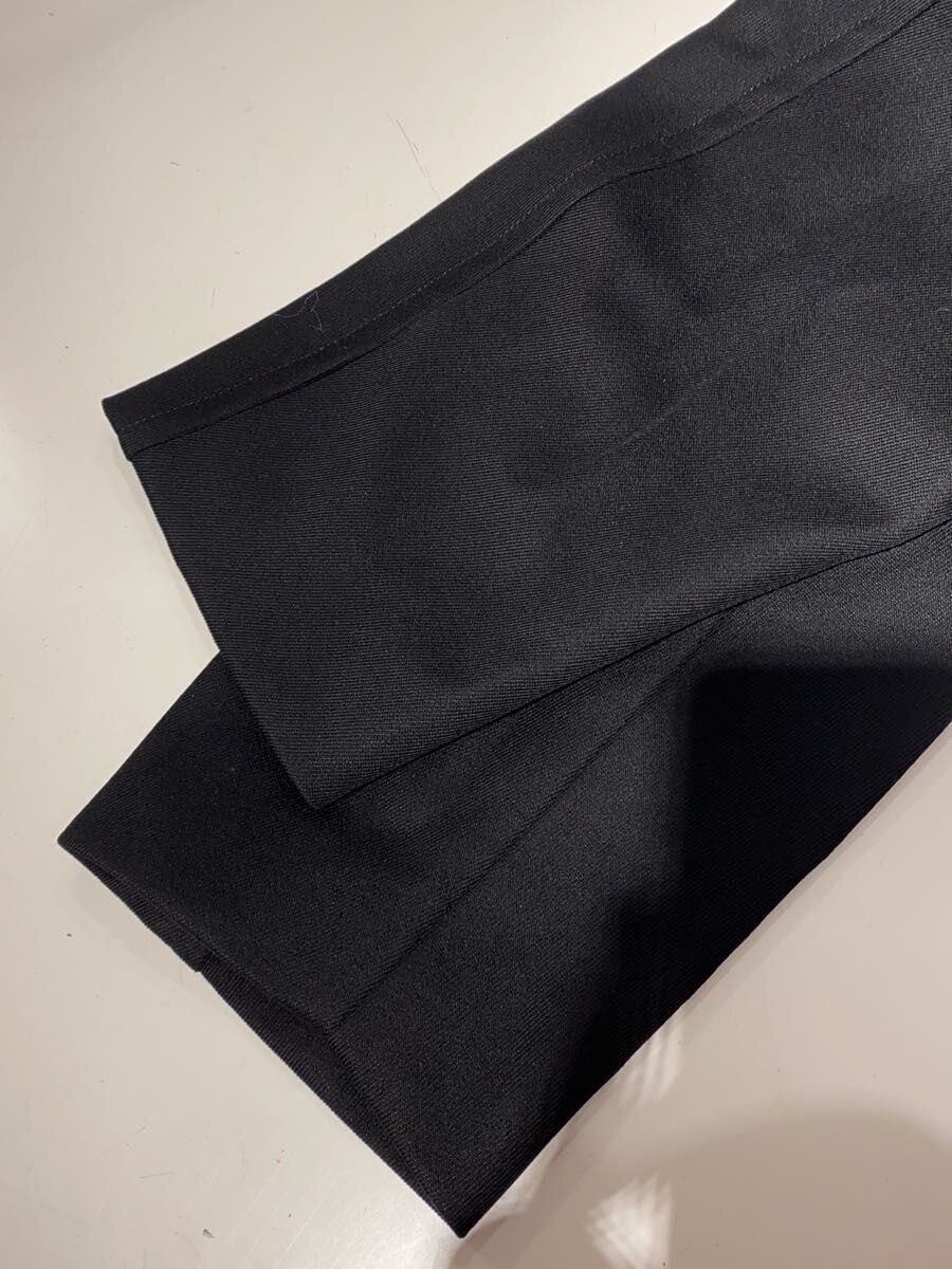 Lithium homme / 21AW/WOOL GABARDINE TIELOCKEN COAT/44/ウール/BLK/LH-20-9159