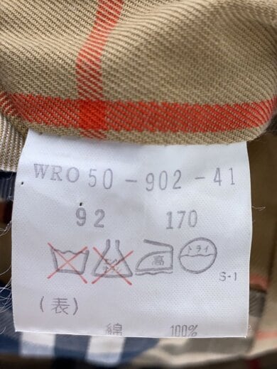 商品画像：ステンカラーコート/--/コットン/BEG/無地/WRO50-902-41 4