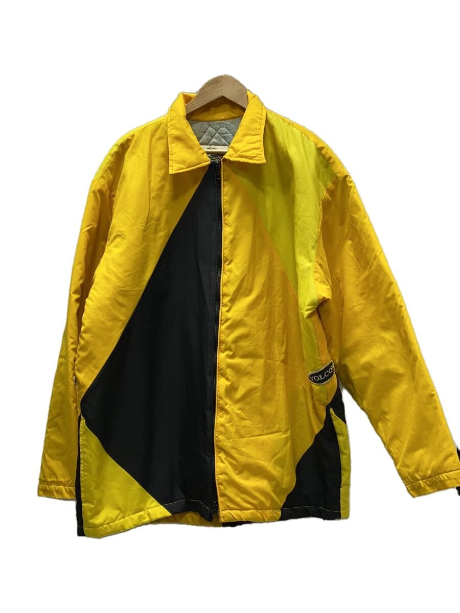 VOLCOM / ジャケット/L/ナイロン/YLW