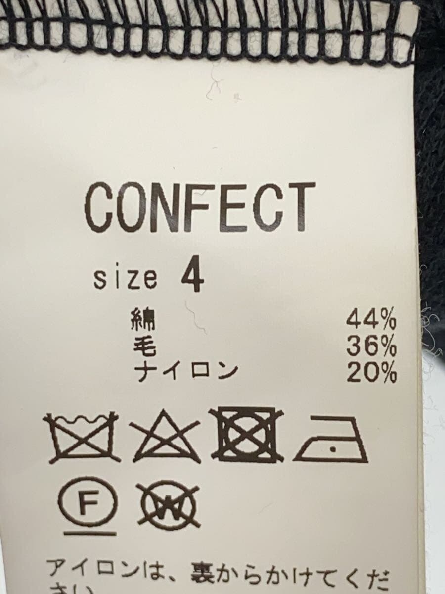 nest robe CONFECT / カーディガン(厚手)/4/コットン/BLK/無地/02214-0035