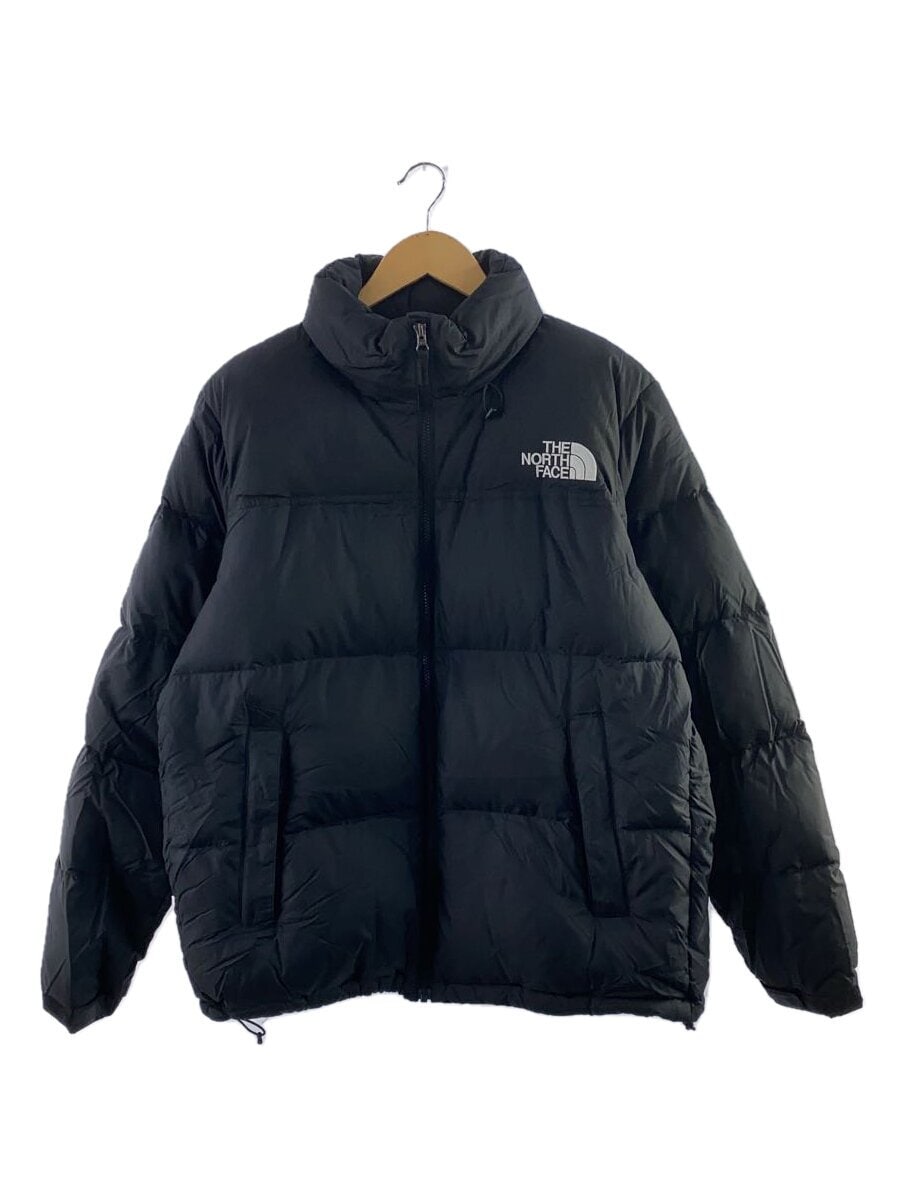 THE NORTH FACE / NUPTSE JACKET_ヌプシジャケット/XL/ナイロン/BLK/無地