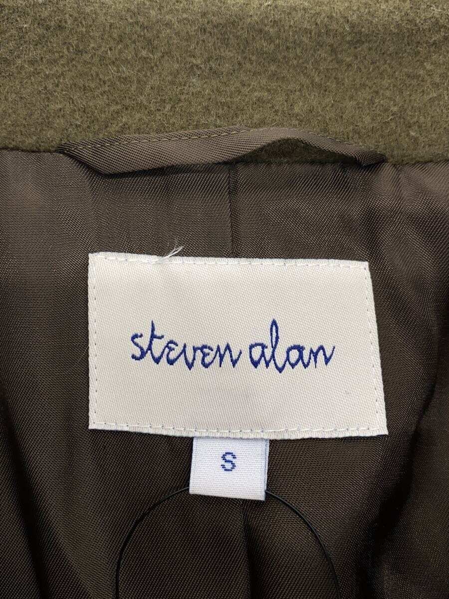 Steven Alan / コート/S/ウール/GRN/無地/8225-260-0227