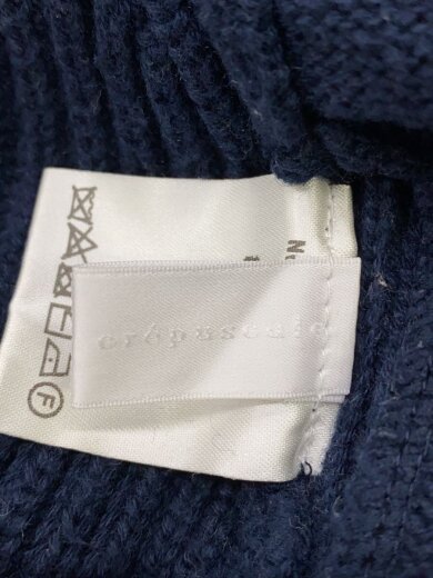 商品画像：カーディガン(厚手)/--/コットン/BLK/無地/1904-001// 3