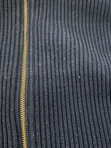 商品画像：カーディガン(厚手)/--/コットン/BLK/無地/1904-001// 6