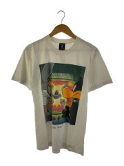 WARNER BROS/Tシャツ/M/コットン/WHT/無地/90s