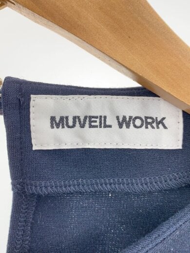 商品画像：半袖ワンピース/--/ポリエステル/NVY/無地 3