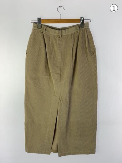 商品画像：スカート/8/コーデュロイ/BEG/無地 2