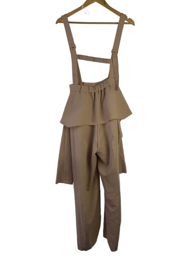 商品画像：ワイドパンツ/M/ポリエステル/PNK/無地/0225108721100 2